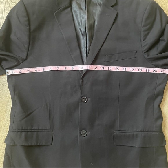 H&M | black two button blazer suit jacket - Picture 5 of 7